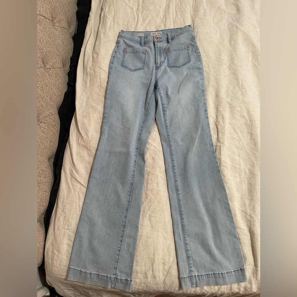 Tribal Flared Jeans